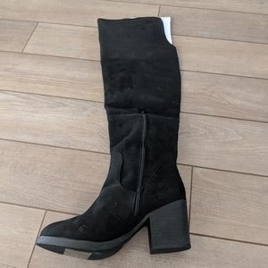 Black Heeled Boots